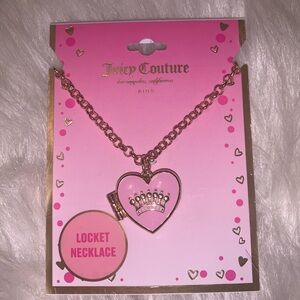 NEW! JUICY COUTURE HEART LOCKET NECKLACE